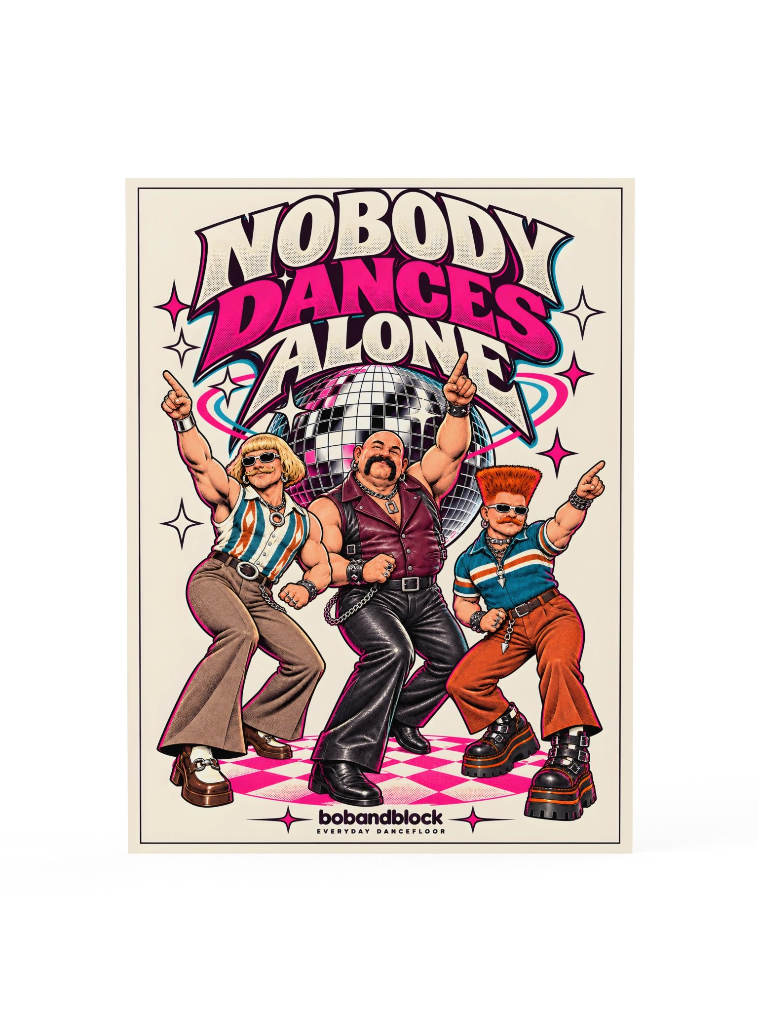 Nobody Dances Alone Art Poster product image (1)