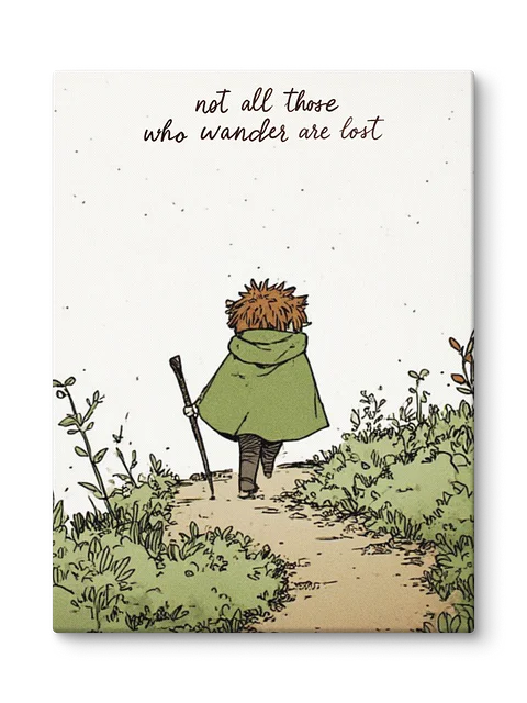 The Little Wanderer – Canvas
