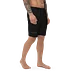 Multicolor Brushstroke Logo Fleece Shorts — MilionE