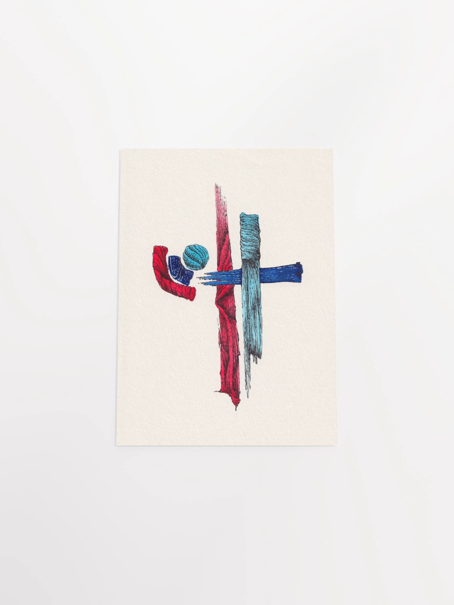 Red Vs Blue Print product image (4)