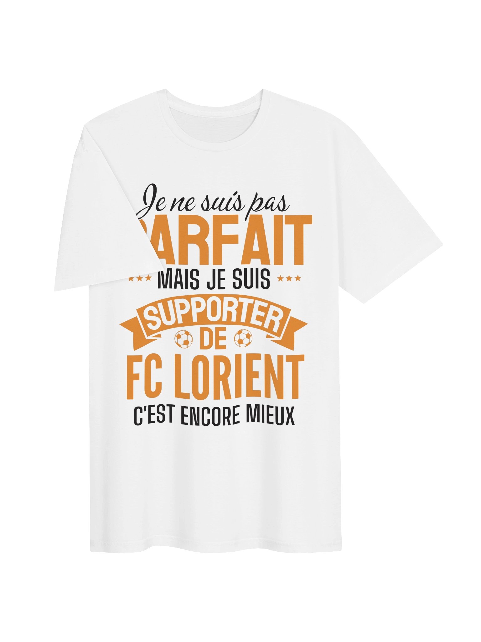 je ne suis pas parfait mais je suis supporter de FC Lorient c'est encore mieux product image (2)