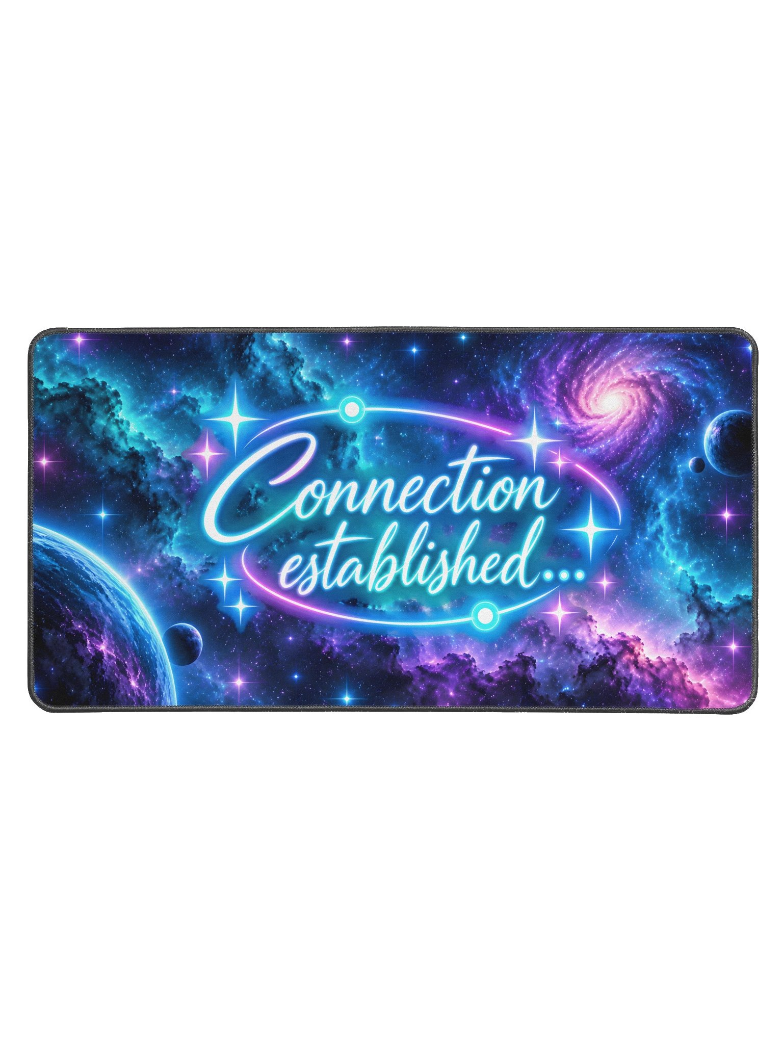 Connection Established — Cosmic Desk Mat product image (1)
