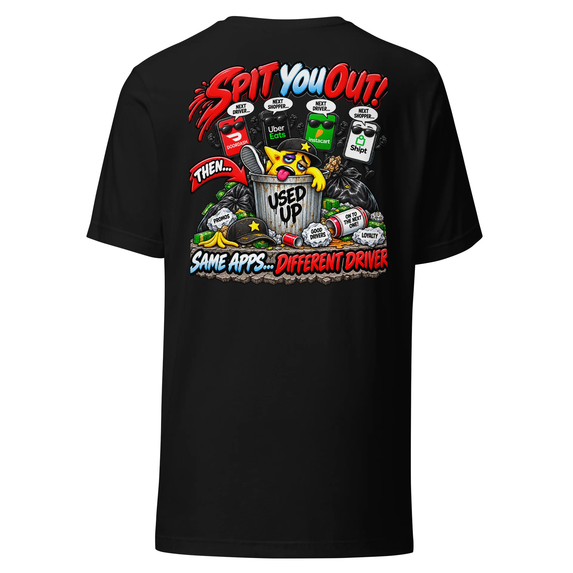 StarrCrazy GigLife – Suck You In, Spit You Out Tee product image (5)