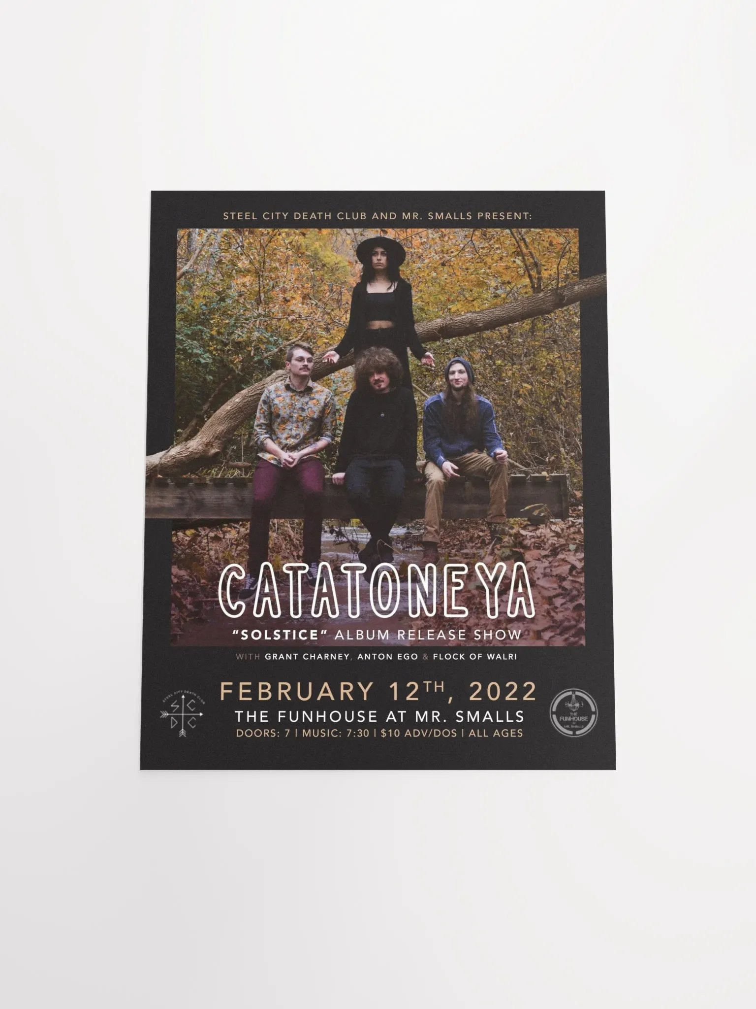 Catatoneya - Solstice Release Flyer product image (4)