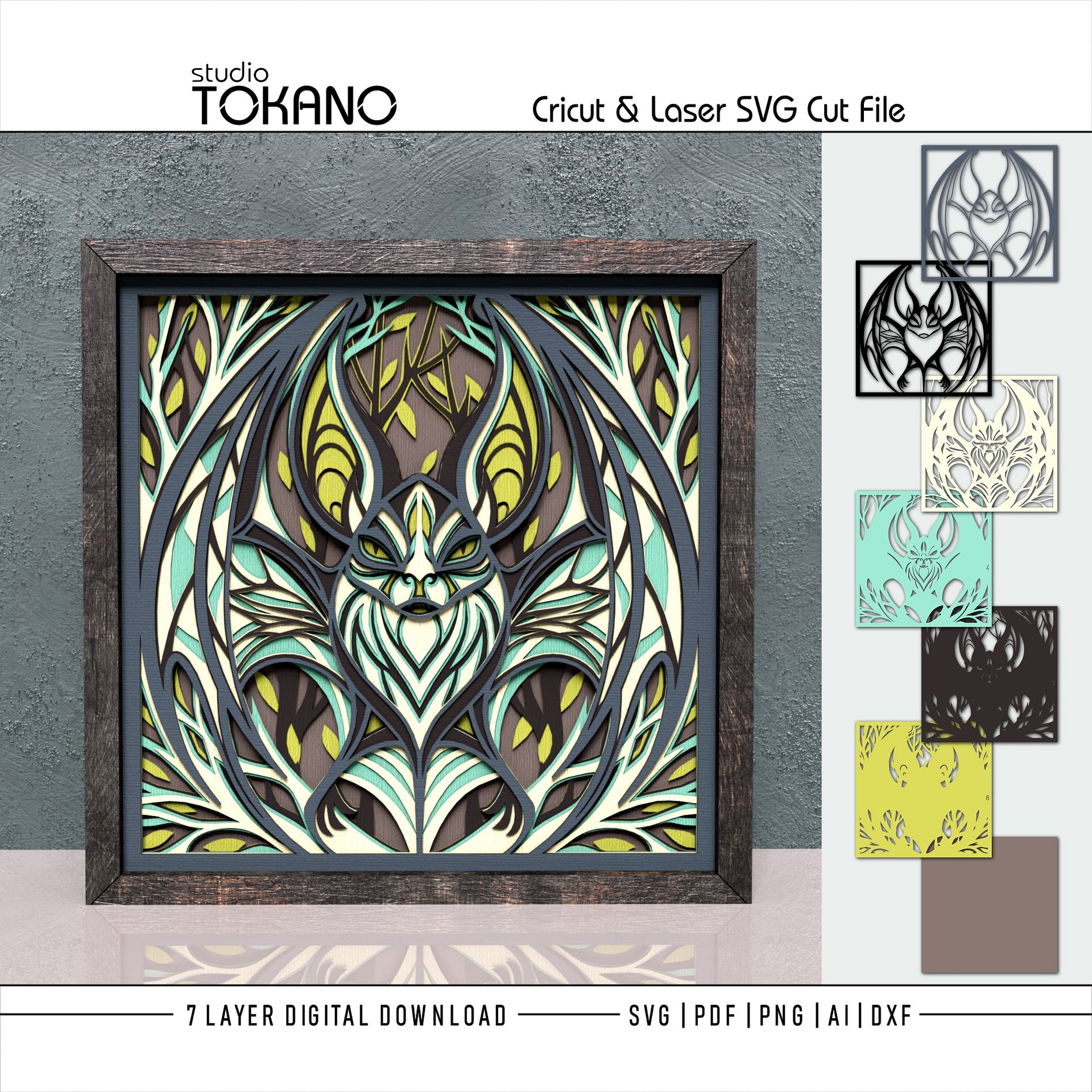 Bat Shadow Box product image (5)