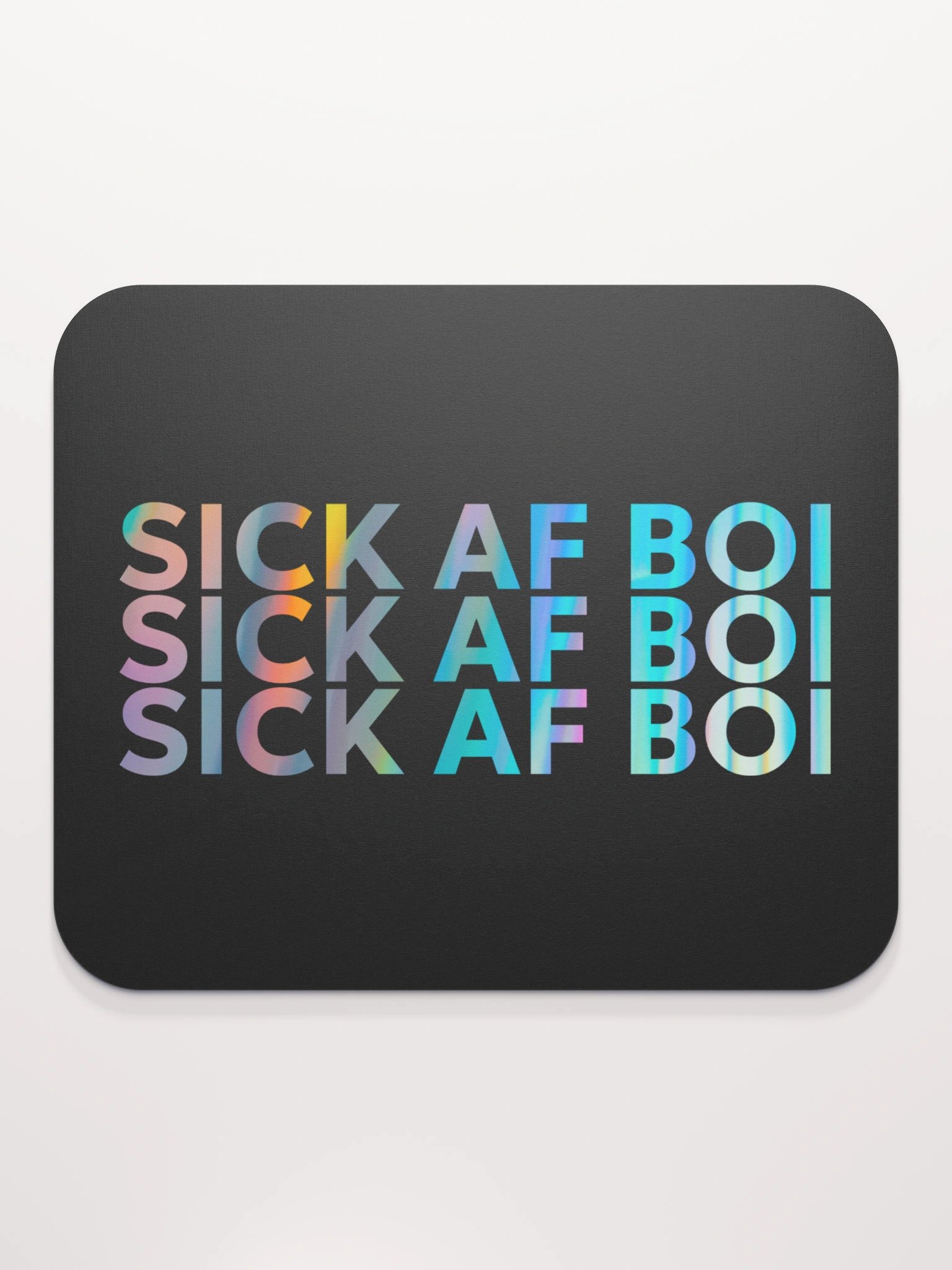 Sick AF Boi Mousepad | Runesy Merch Collection | Classic Mousepad product image (2)