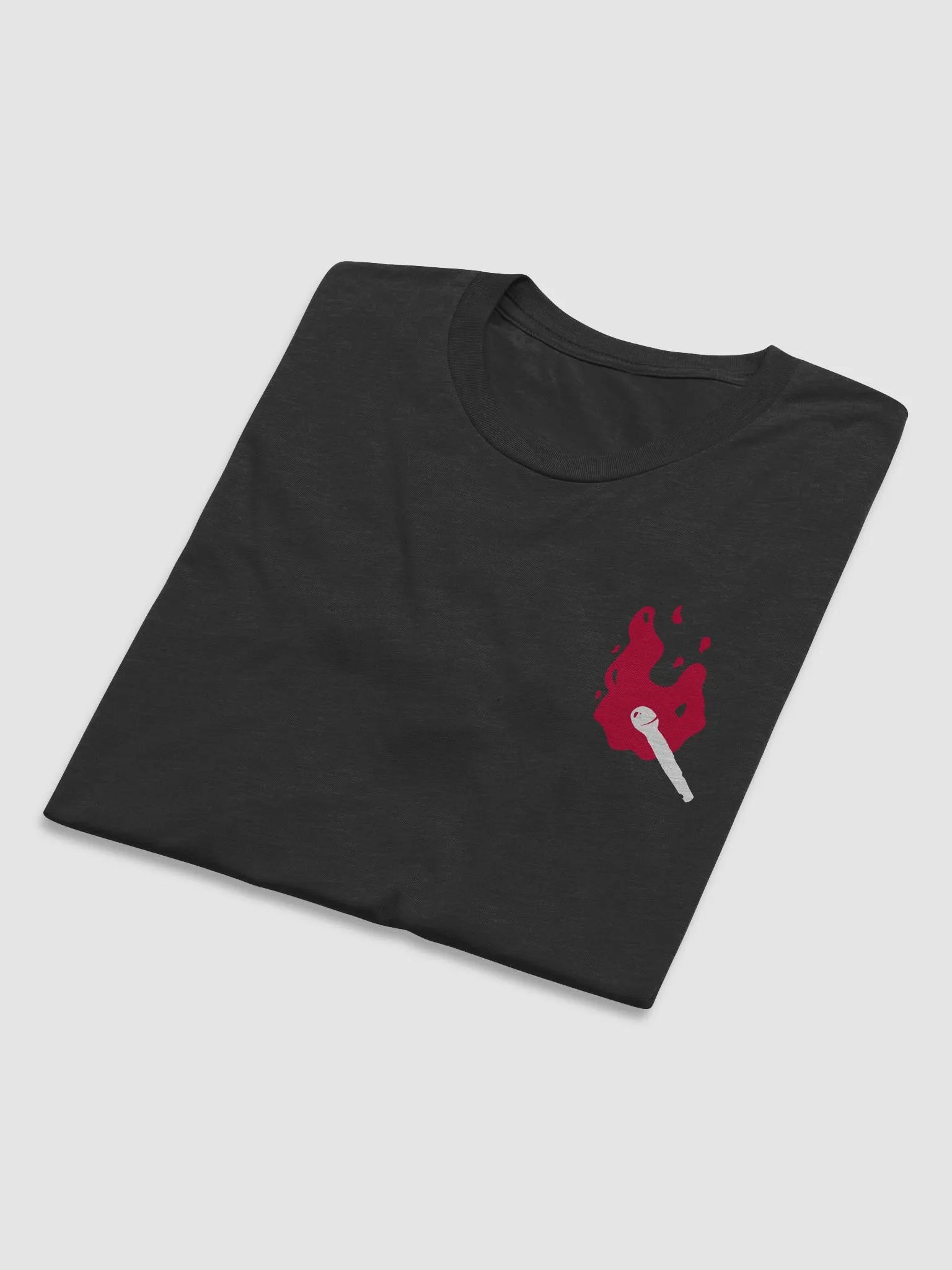 Match Tee (black triblend) product image (5)