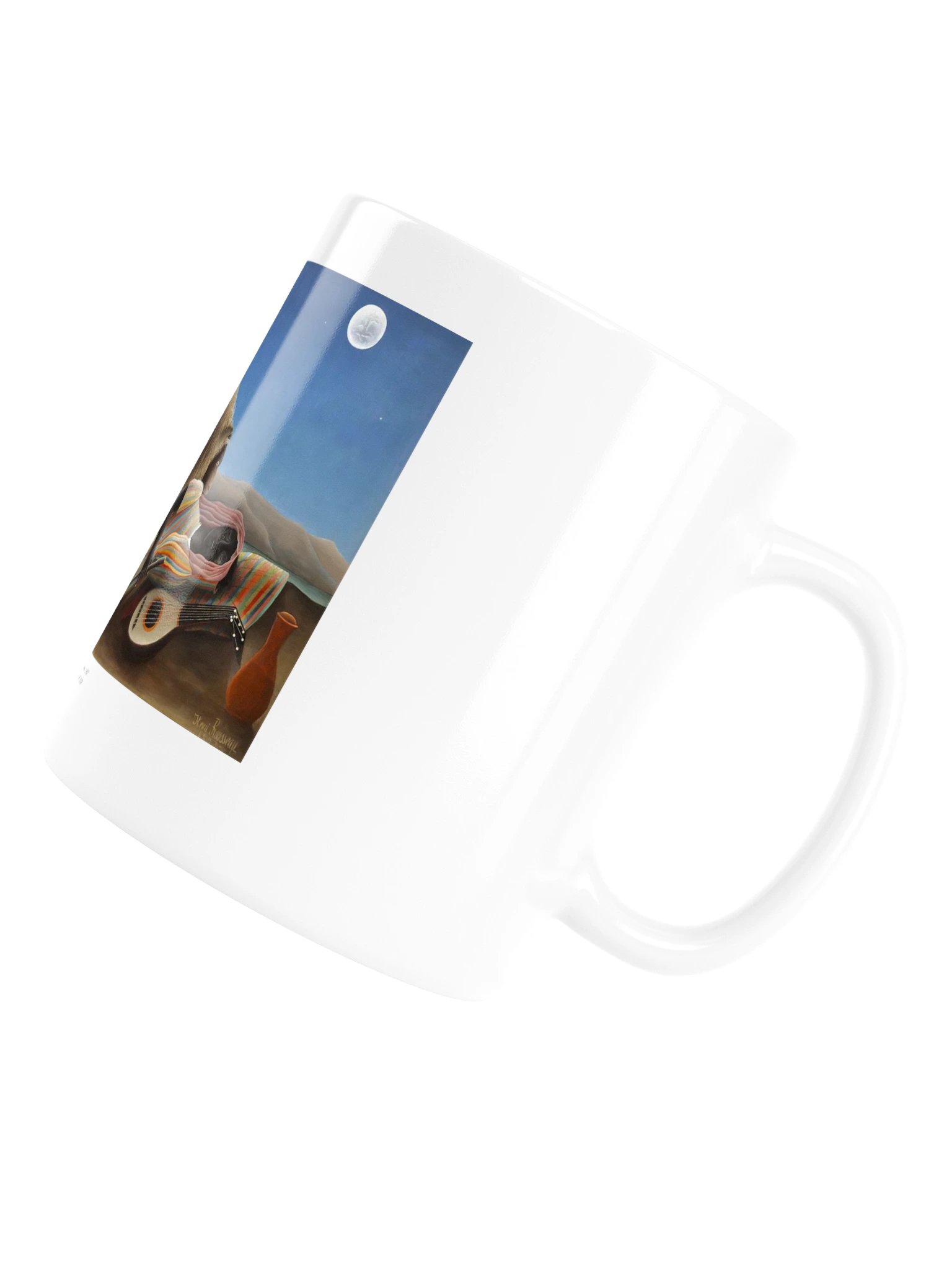 The Sleeping Gypsy — White Mug product image (6)