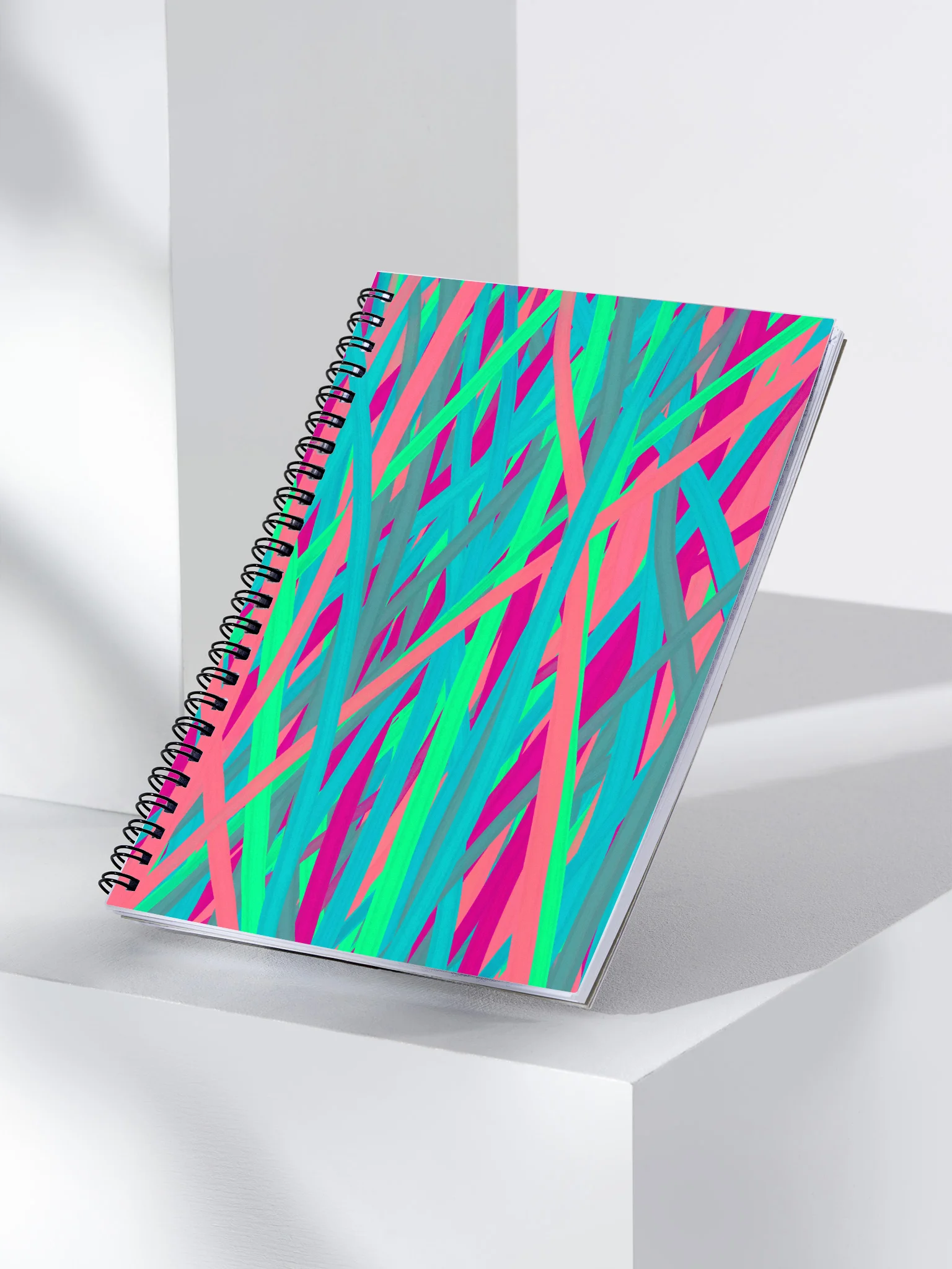 Brushstrokes Spiral Notebook product image (3)