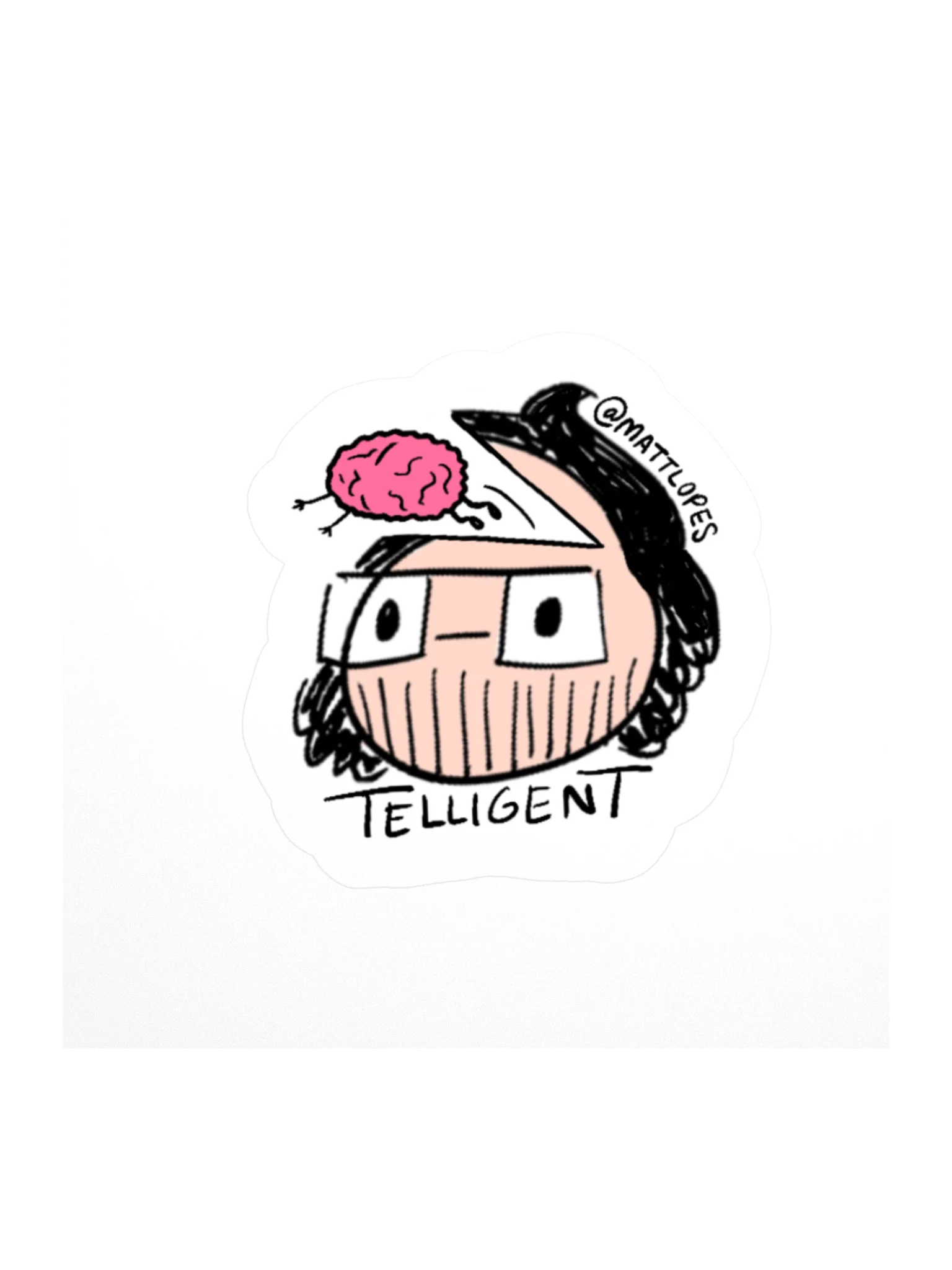 Just Telligent Sticker product image (1)