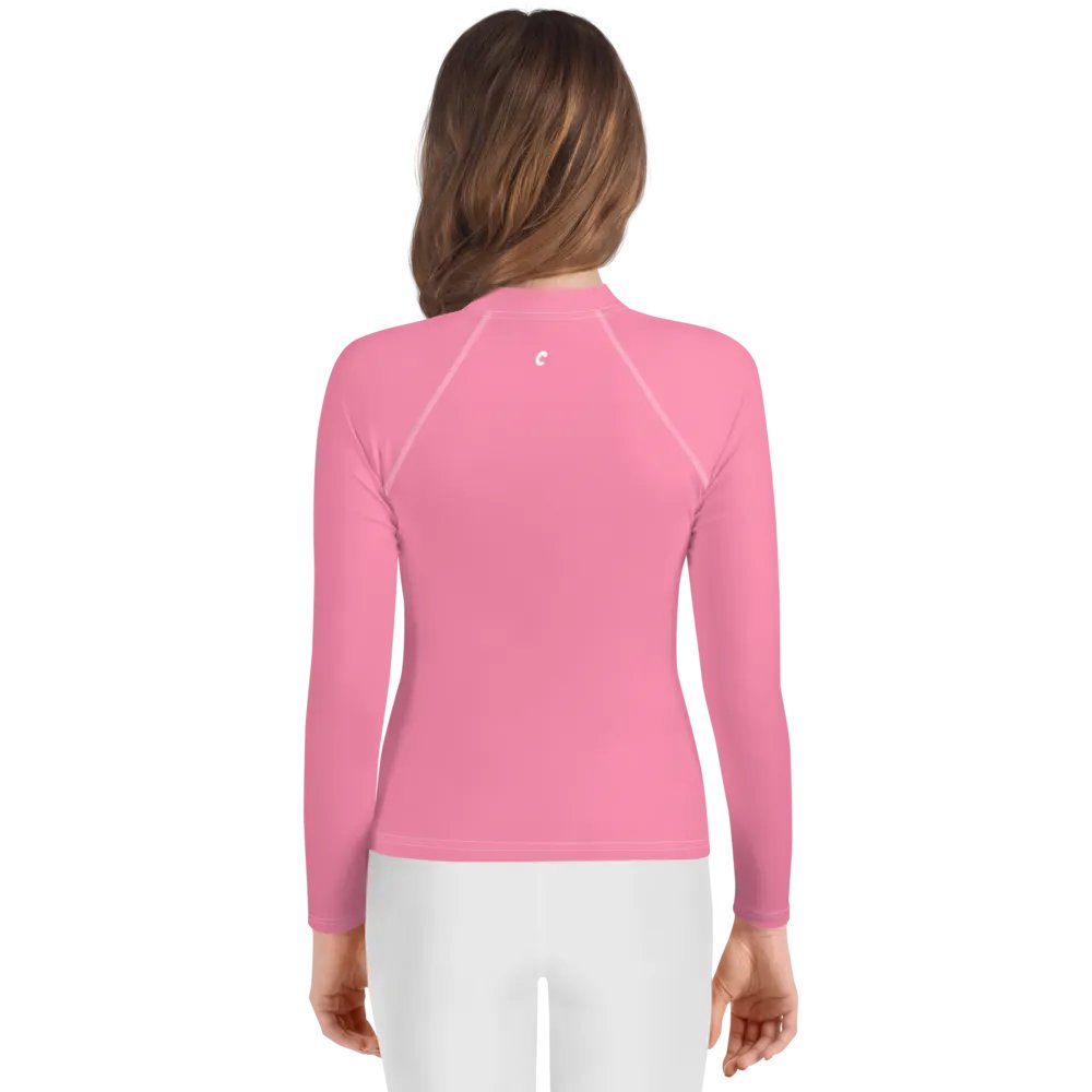 Pink Kids Long Sleeve Shirt product image (2)