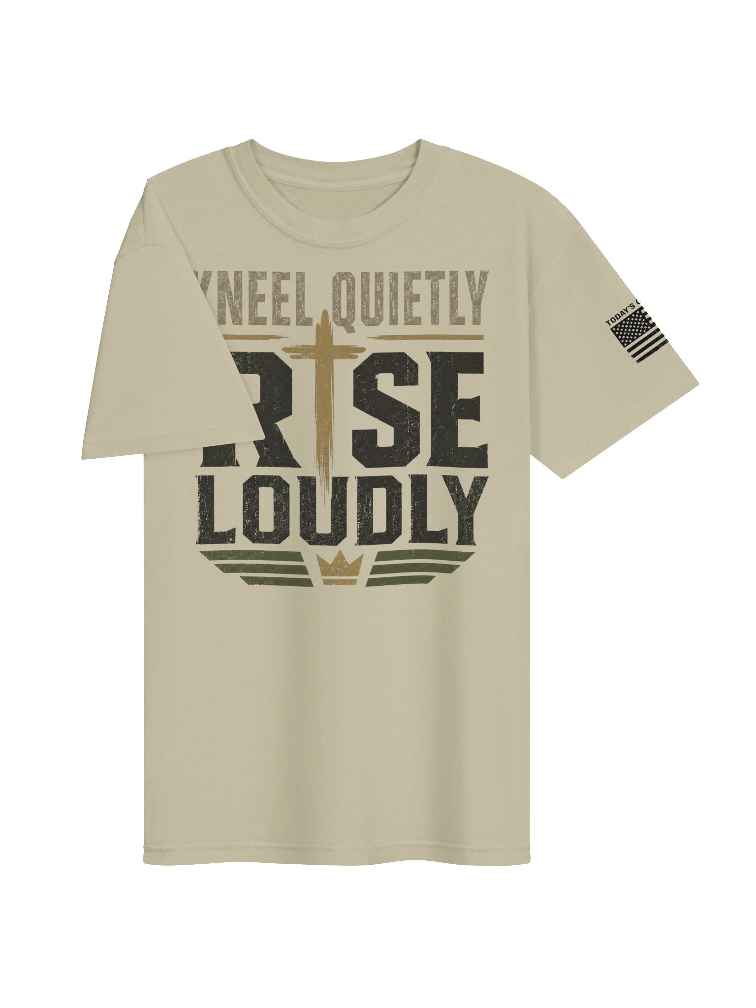Kneel Quietly Rise Loudly Tee product image (28)