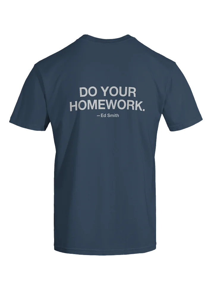“Do Your Homework” Tee product image (1)