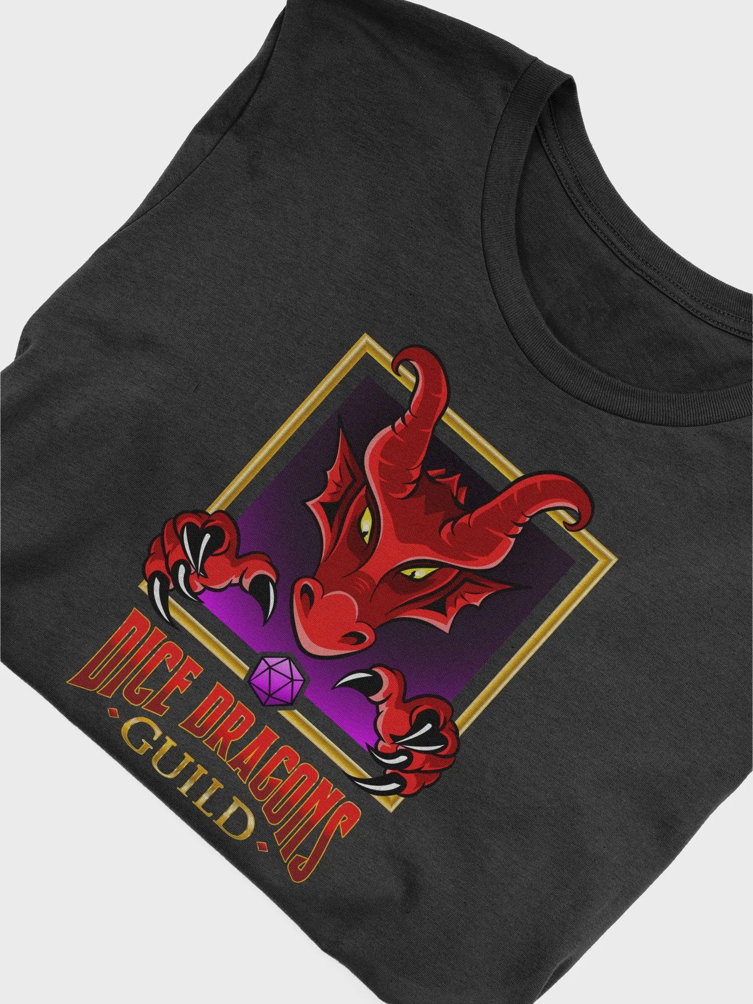 Dice Dragons Guild Logo Soft Tee product image (4)