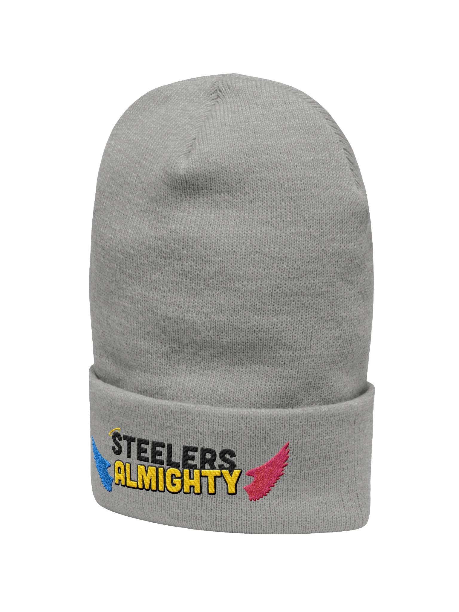 ALMIGHTY Cuffed Beanie (Black/MC Logo) product image (4)