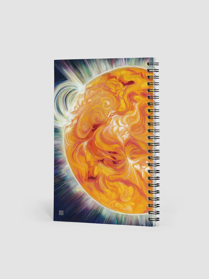 Solar Spiral Notebook product image (2)