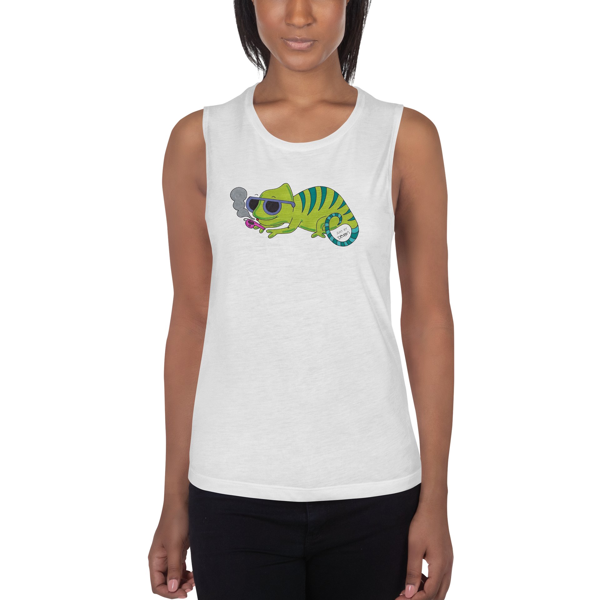 Stoner Iguana Tank Top product image (1)