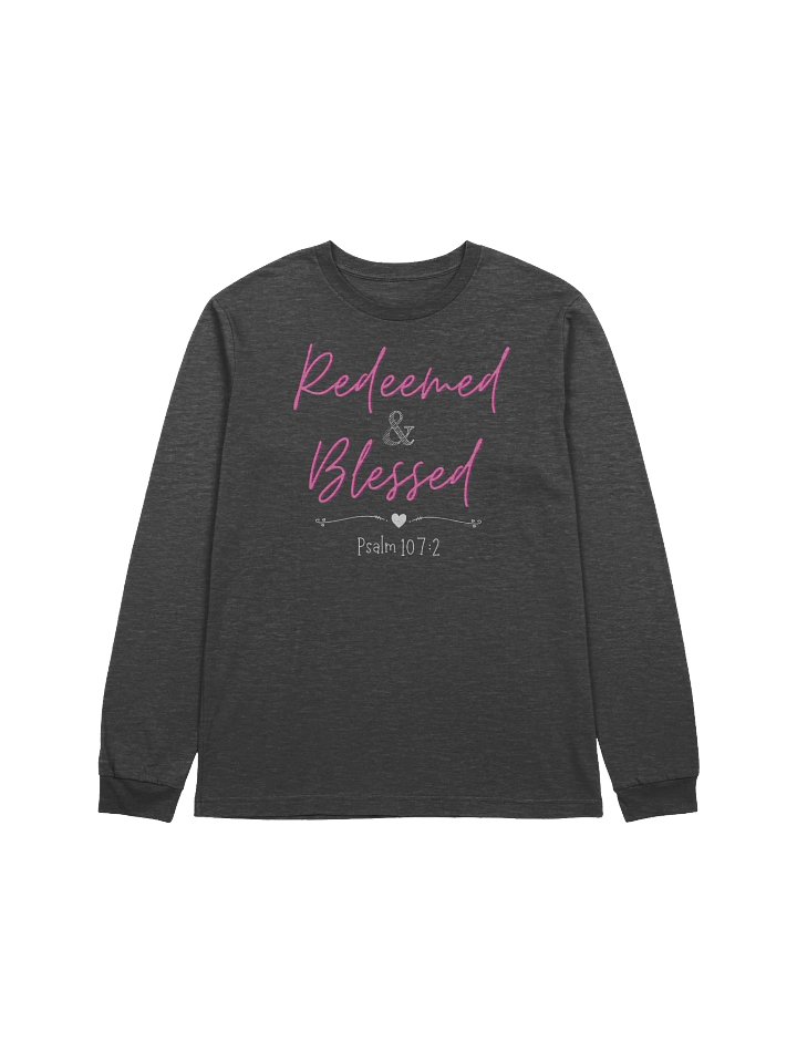 Redeemed & Blessed Long Sleeve Tee product image (1)