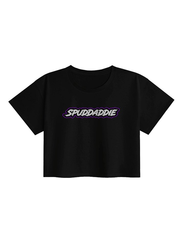 SpudDaddie Bold Logo Crop Tee product image (1)