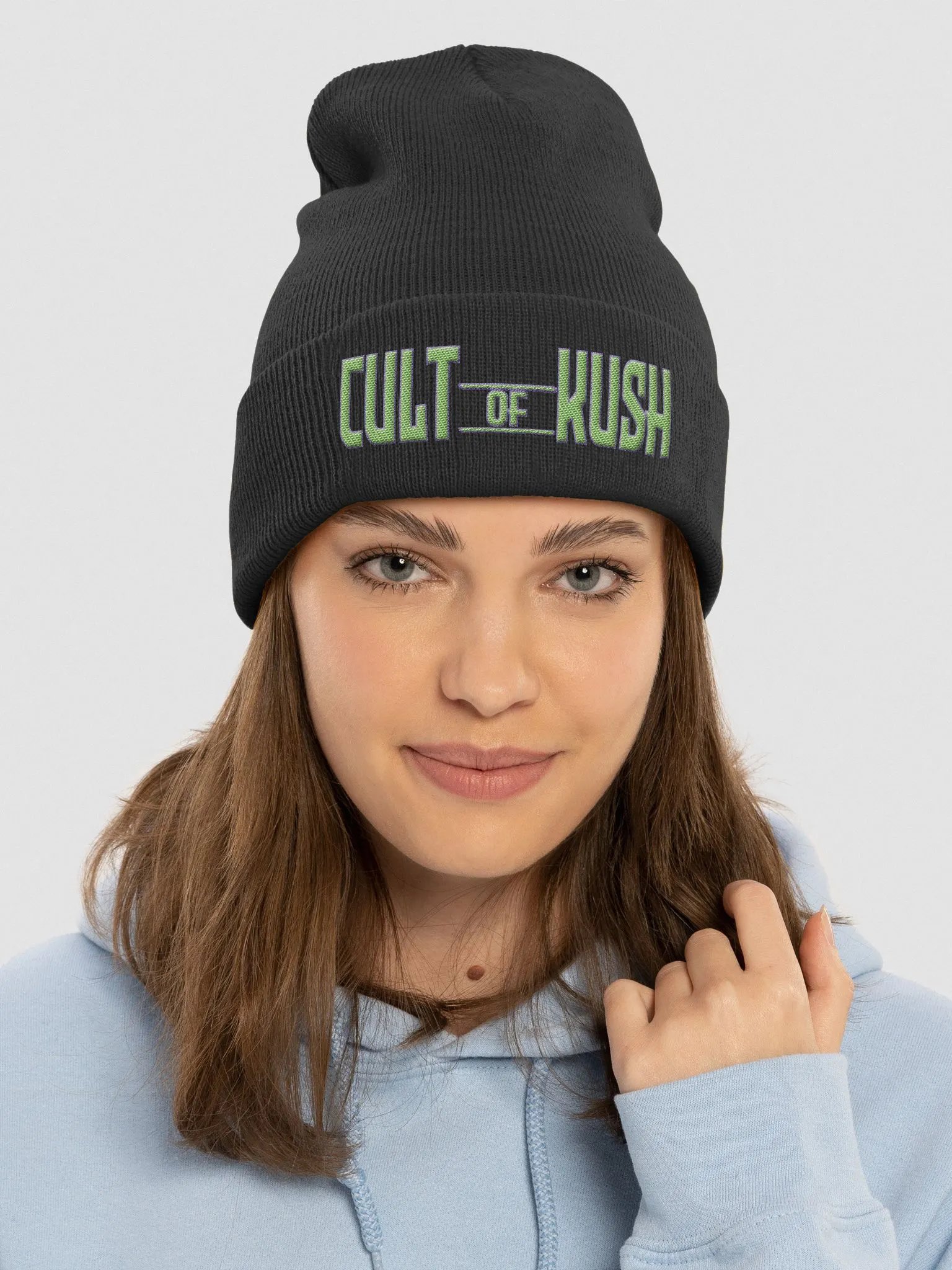 Cult of Kush Beanie (Purple/Green) product image (4)