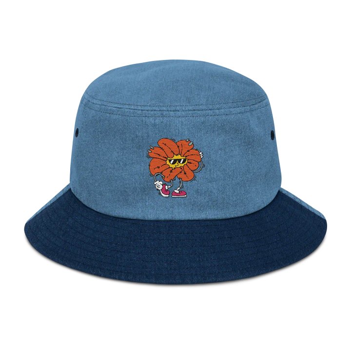 Sunflower Dude Denim Bucket Hat product image (1)