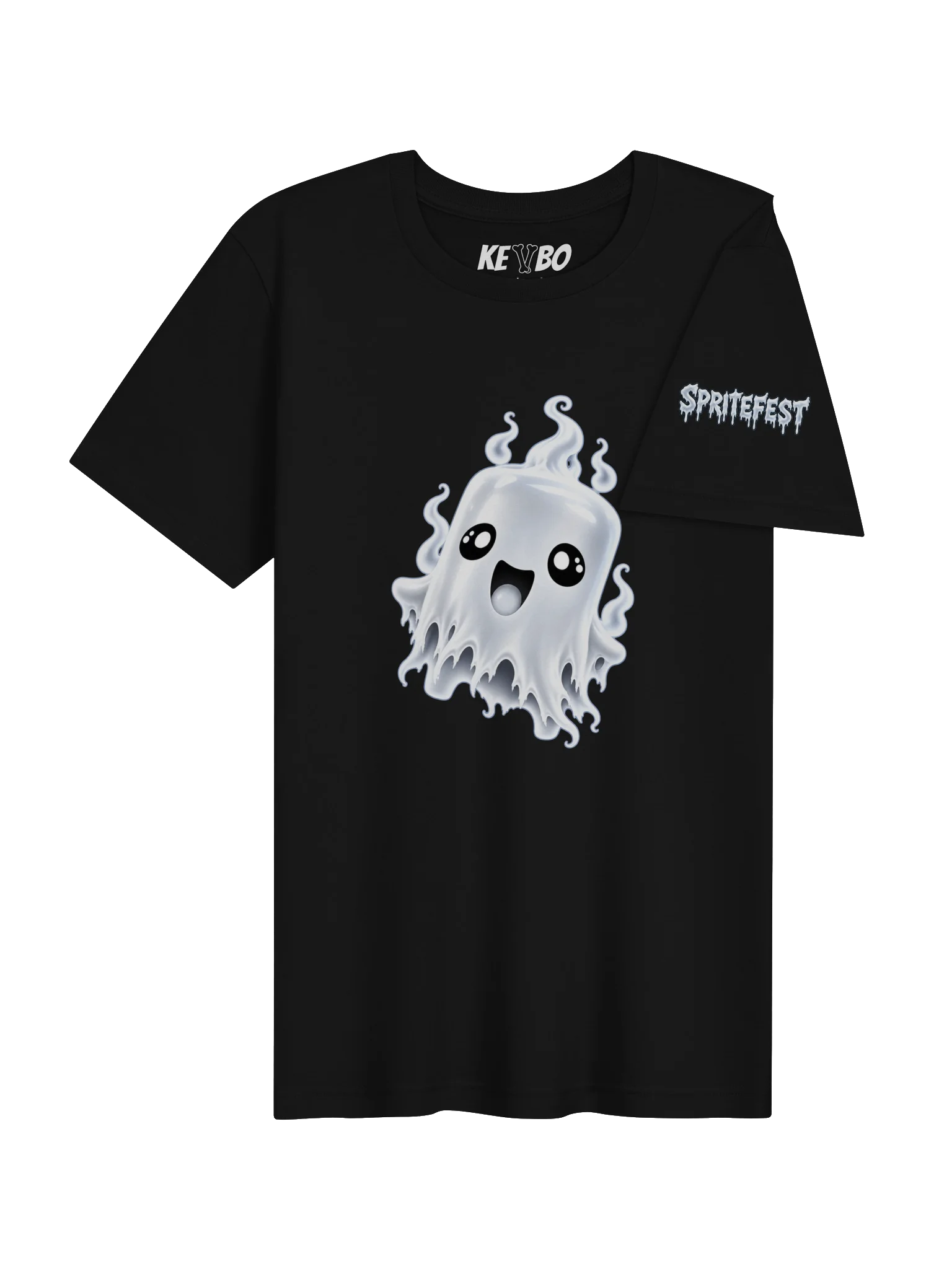 SPRITEFEST "Spooky Sprite" ADULT Black T-Shirt product image (4)