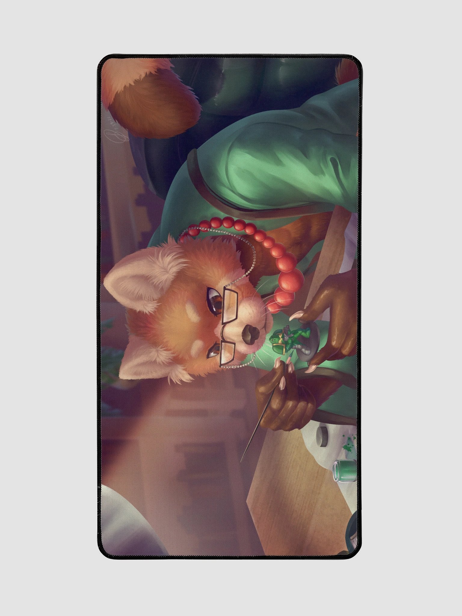 Painterly Panda - Desk Mat product image (2)