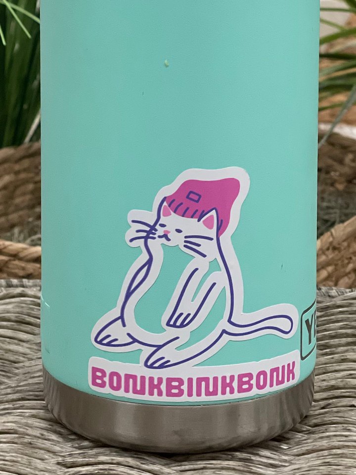 bonkbinkbonk Mira Sticker product image (2)