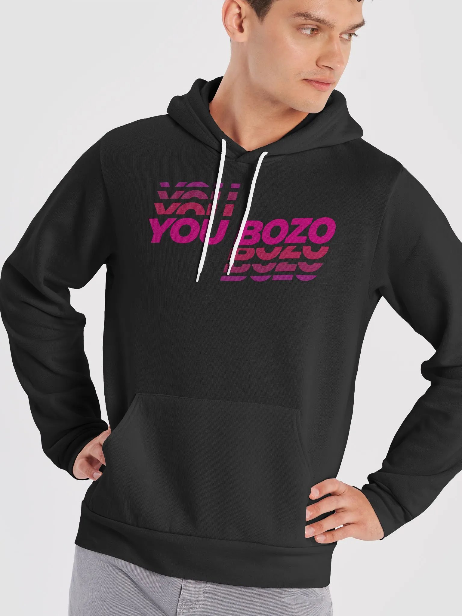 You Bozo Pink Hoodie product image (48)