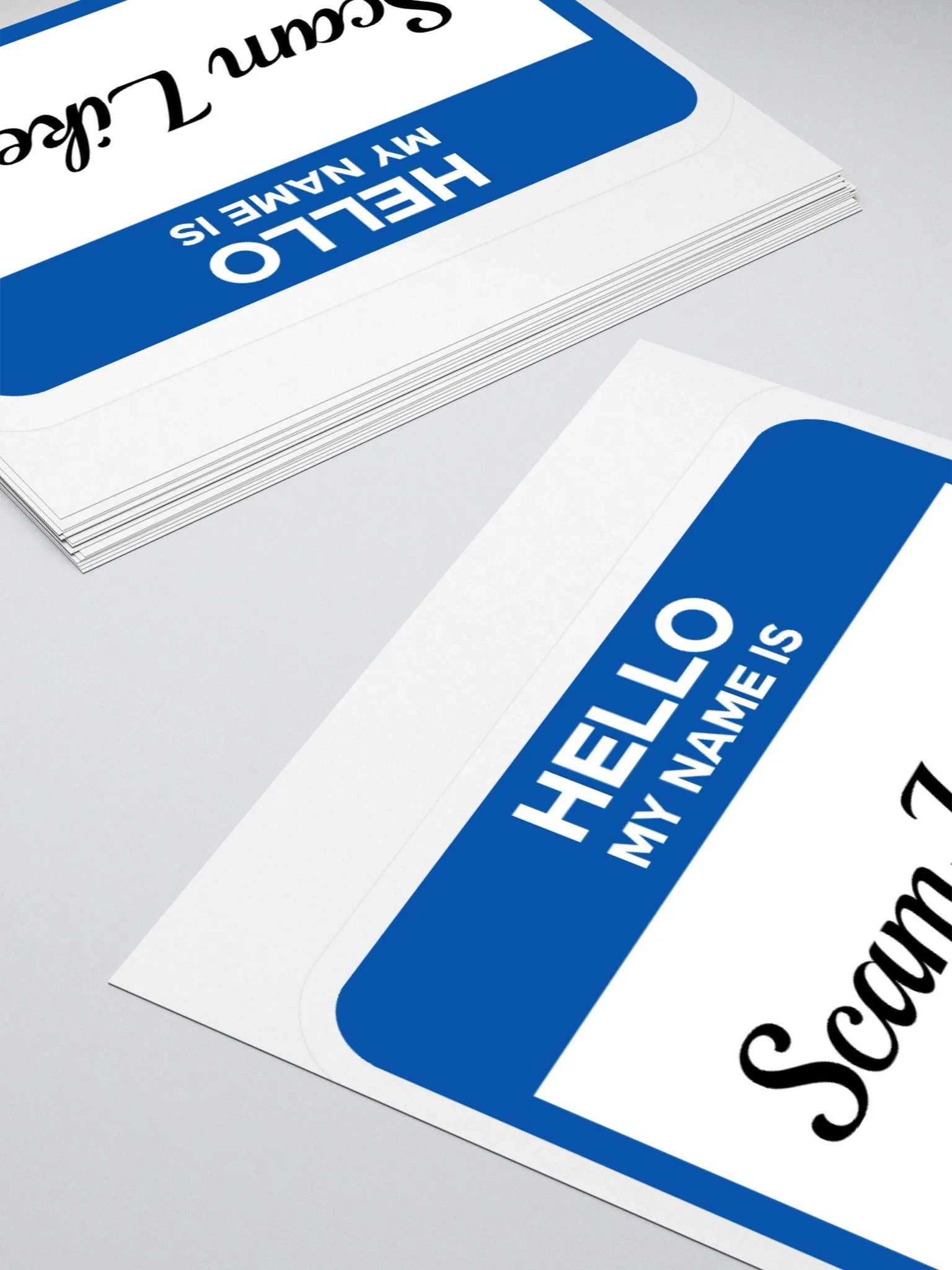 Hello My Name Is Scam Likely Sticker product image (10)