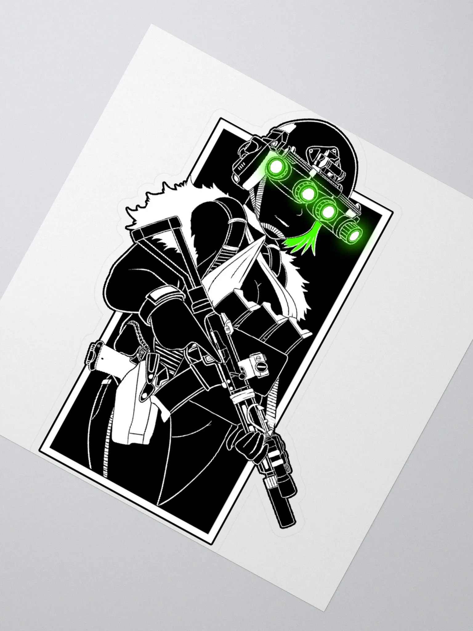 BRN-180 Pickle Chan Sticker product image (2)