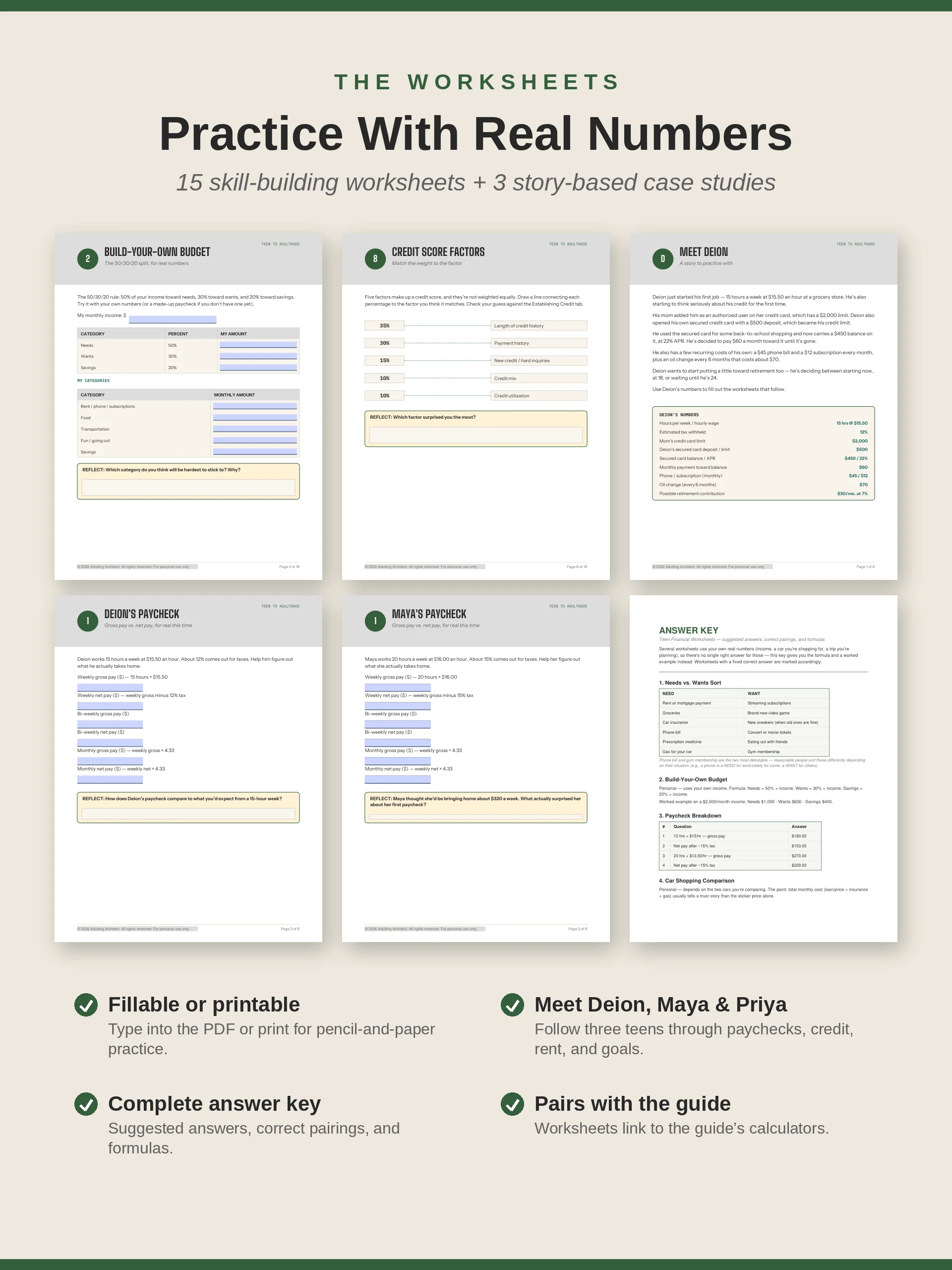 Teen to Adulthood: Life Skills Bundle product image (4)