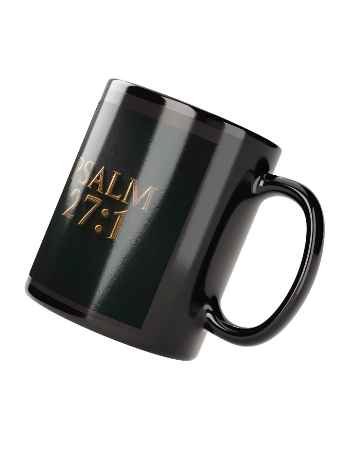 Gold Psalm 27:1 Mug product image (3)