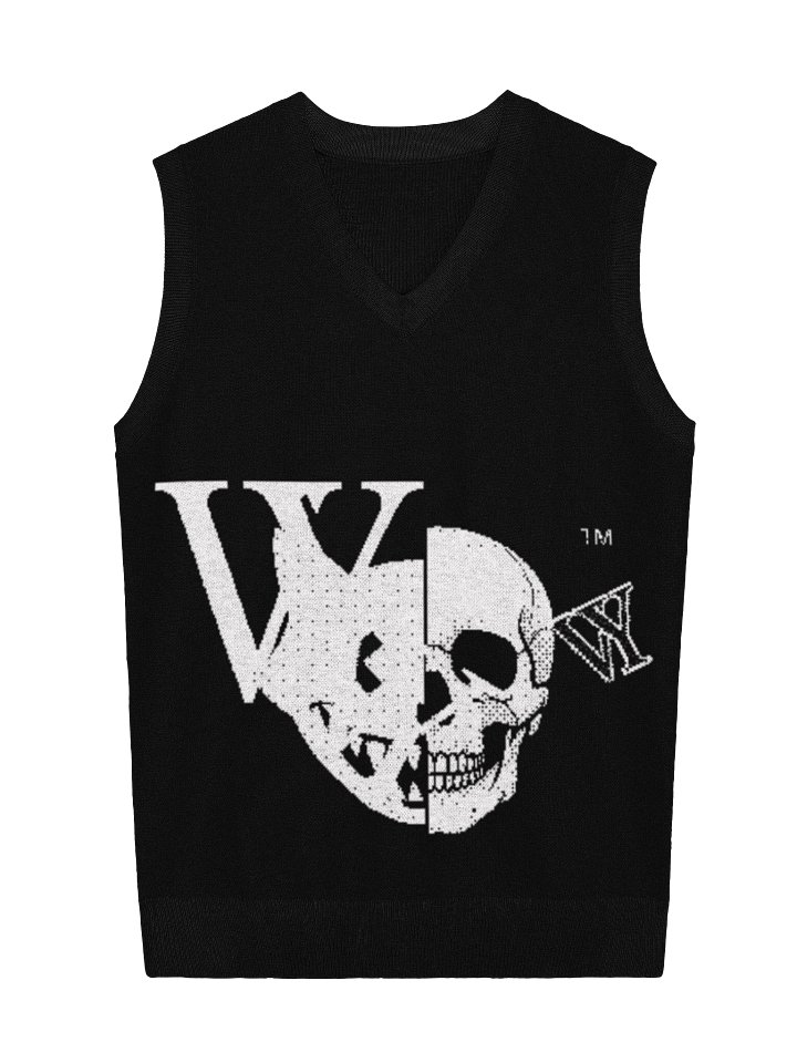 BLACK VYNING FELINE V-Neck Vest product image (1)