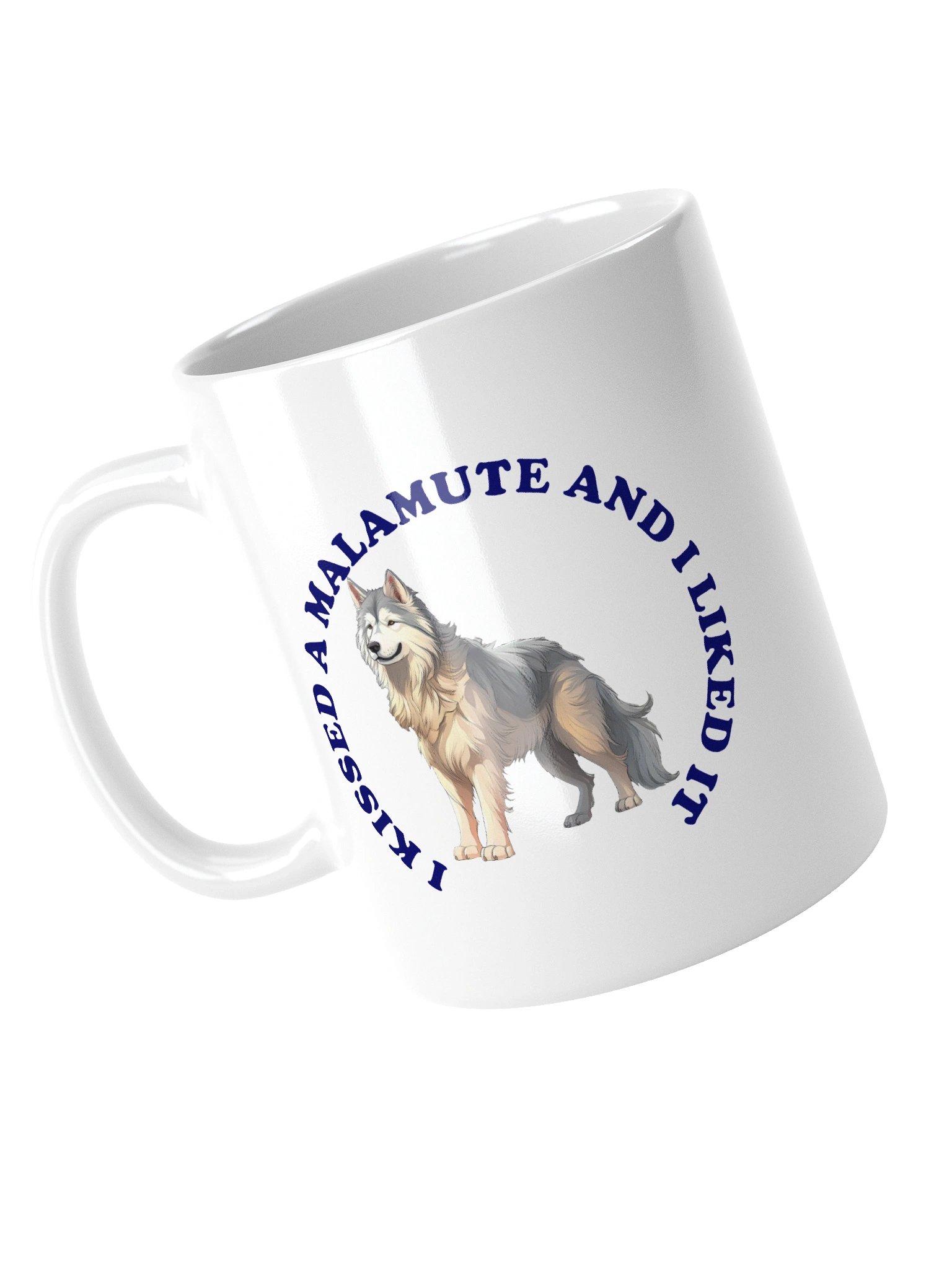 I Kissed a Malamute, Mug product image (10)