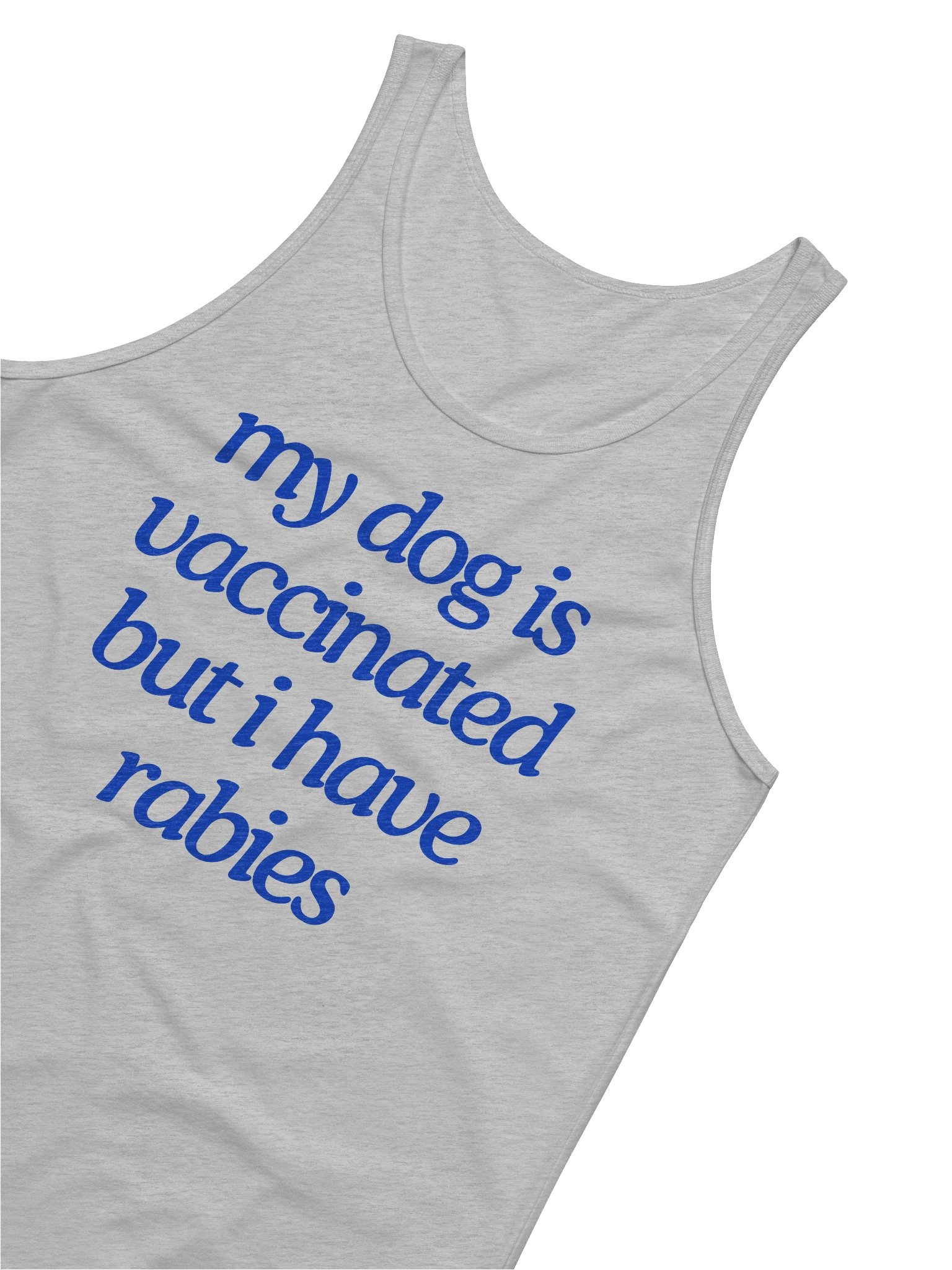My Dog is Vaccinated Men's Tank product image (8)