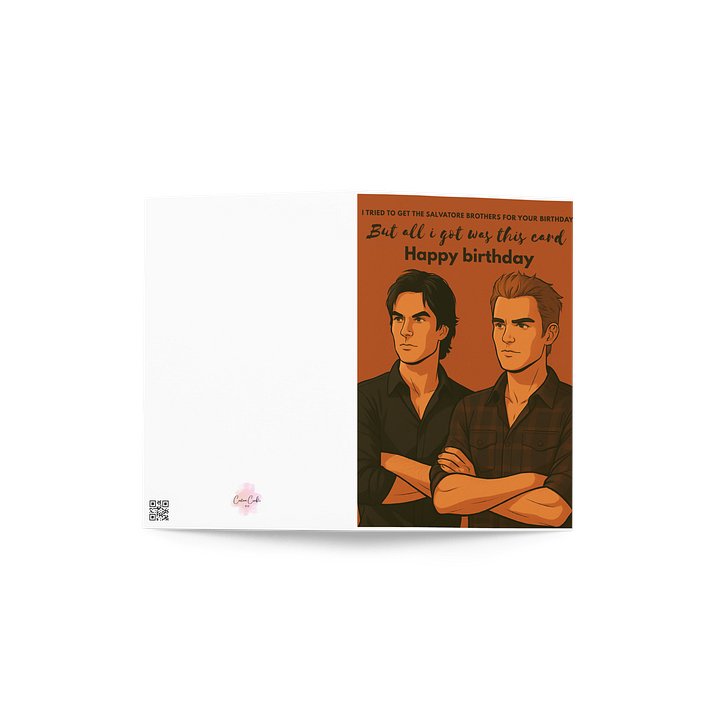 SALVATORE BROTHERS BIRTHDAY CARD product image (4)