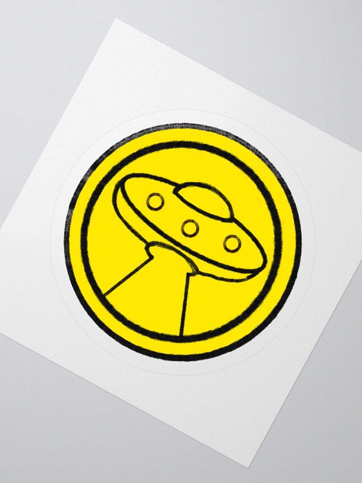 Cosmic Visitor Kiss Cut Stickers product image (4)