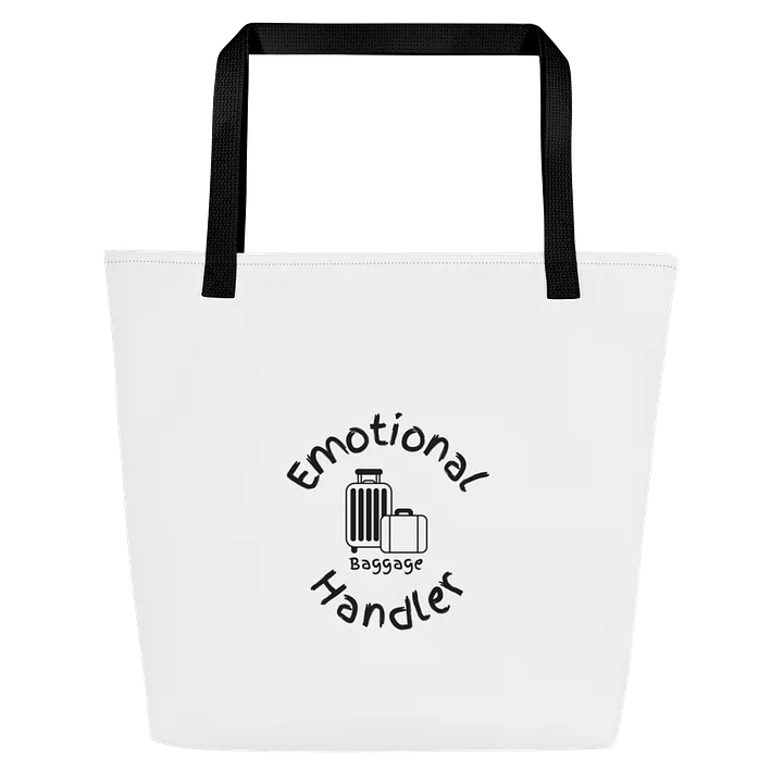 Emotional Baggage Handler Professional Canvas Tote: Finally, a place to put it all. product image (1)