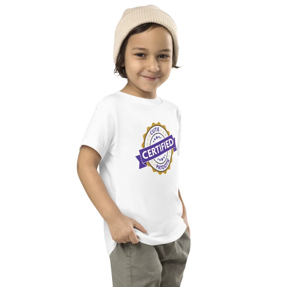 Certified Cutie Patootie Toddler T-Shirt product image (7)