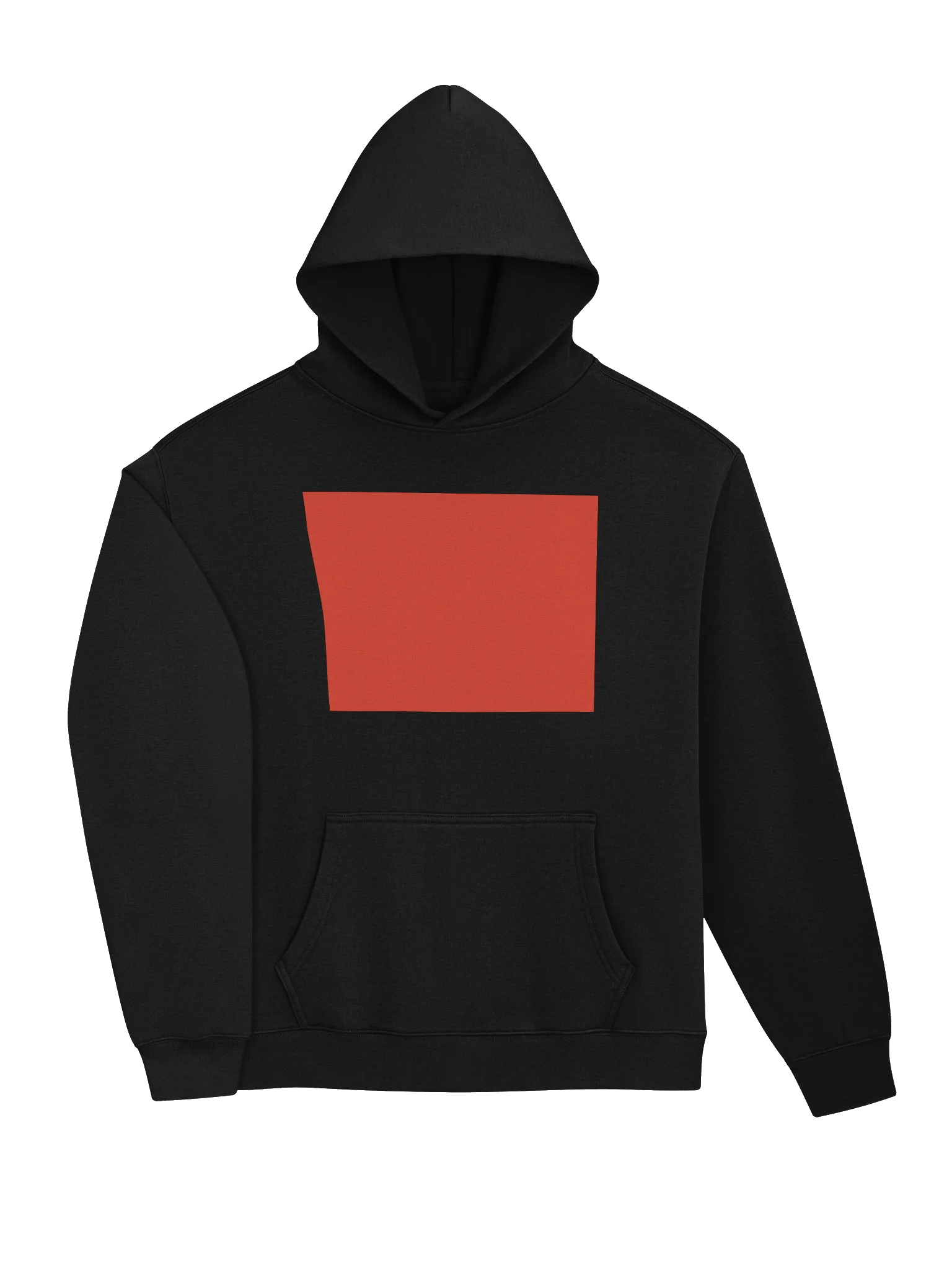 Red word hoodie product image (9)