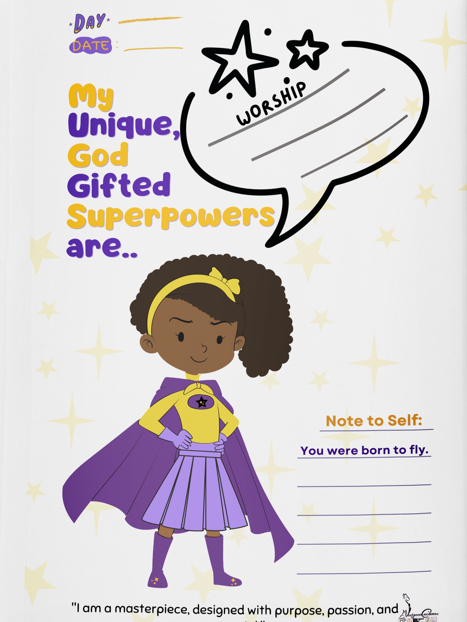 Girls Interactive Christian Journal product image (12)