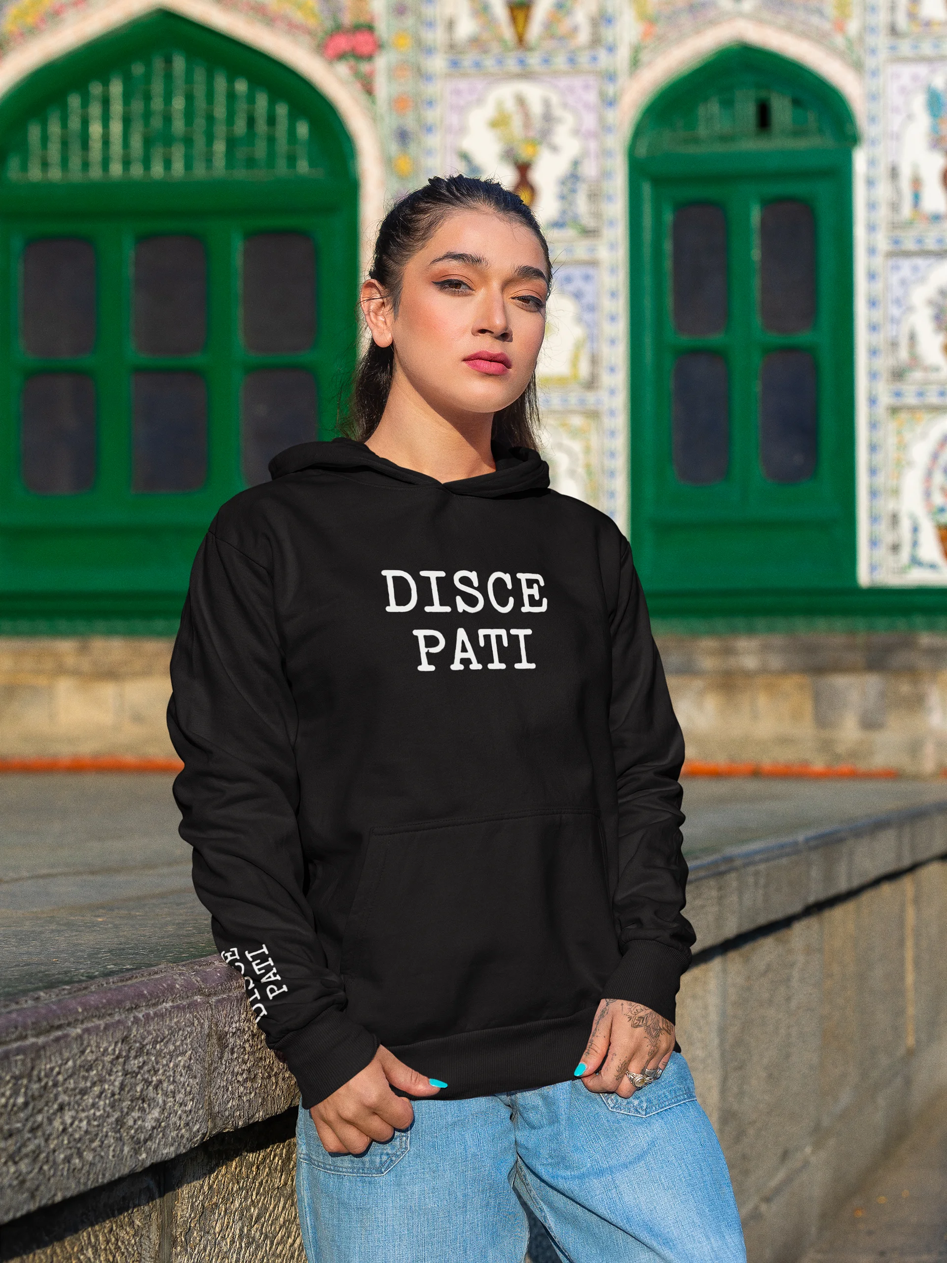 Disce Pati Hoodie product image (4)