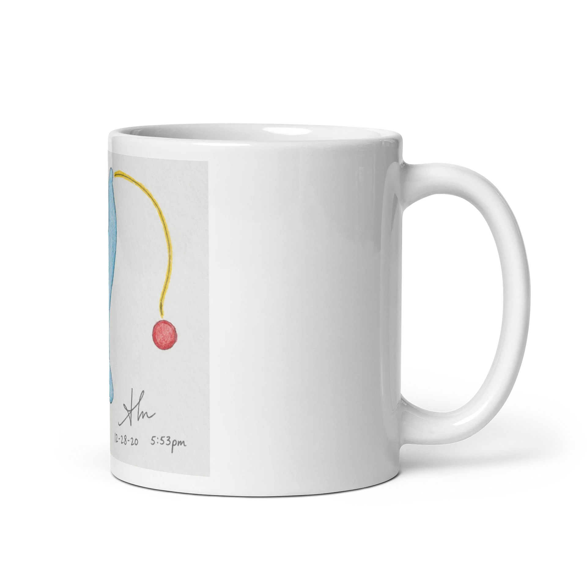 AK’s Ele-Fun-tastic Blue Elephant Mug product image (1)