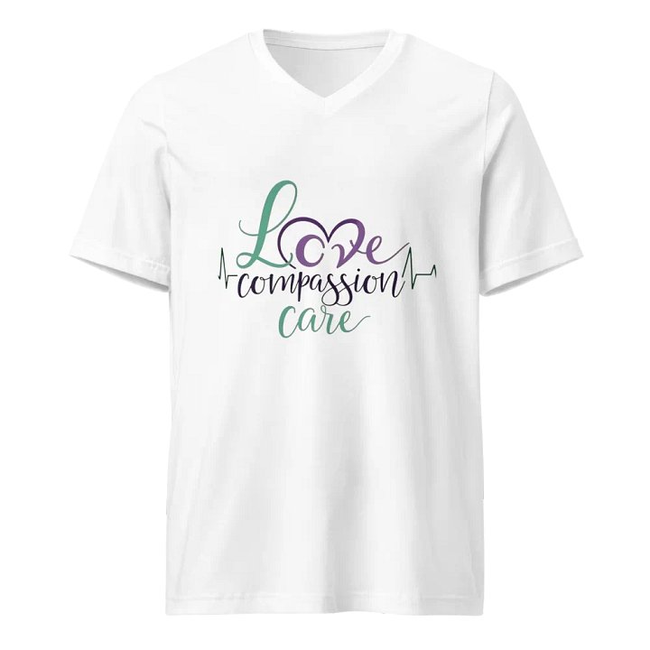 Heartbeat of Love V-Neck Tee product image (1)