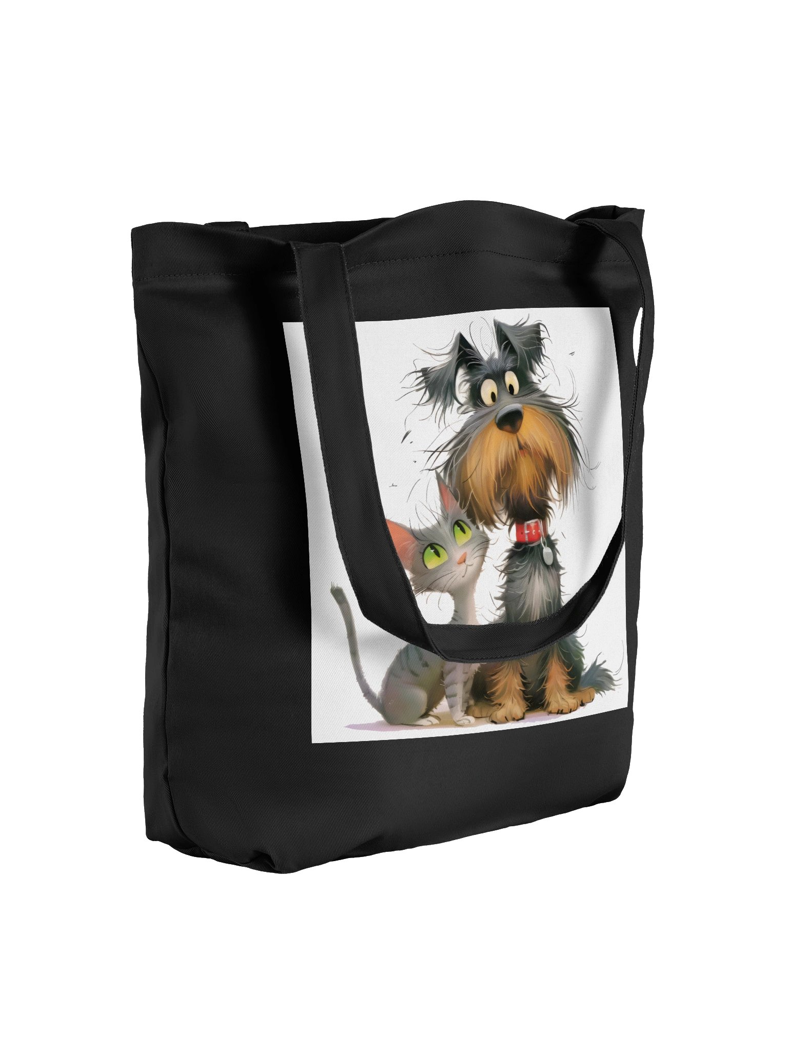Cute Dog and Cat Tote Bag product image (4)