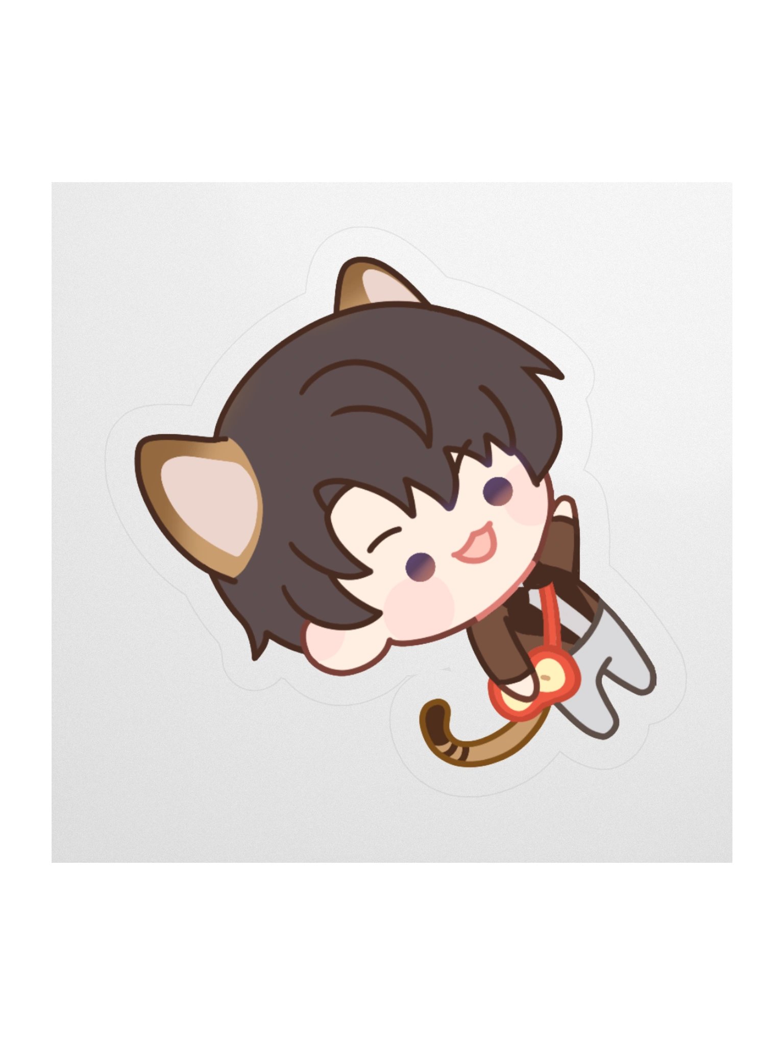 Caleb Cat Chibi Sticker product image (1)