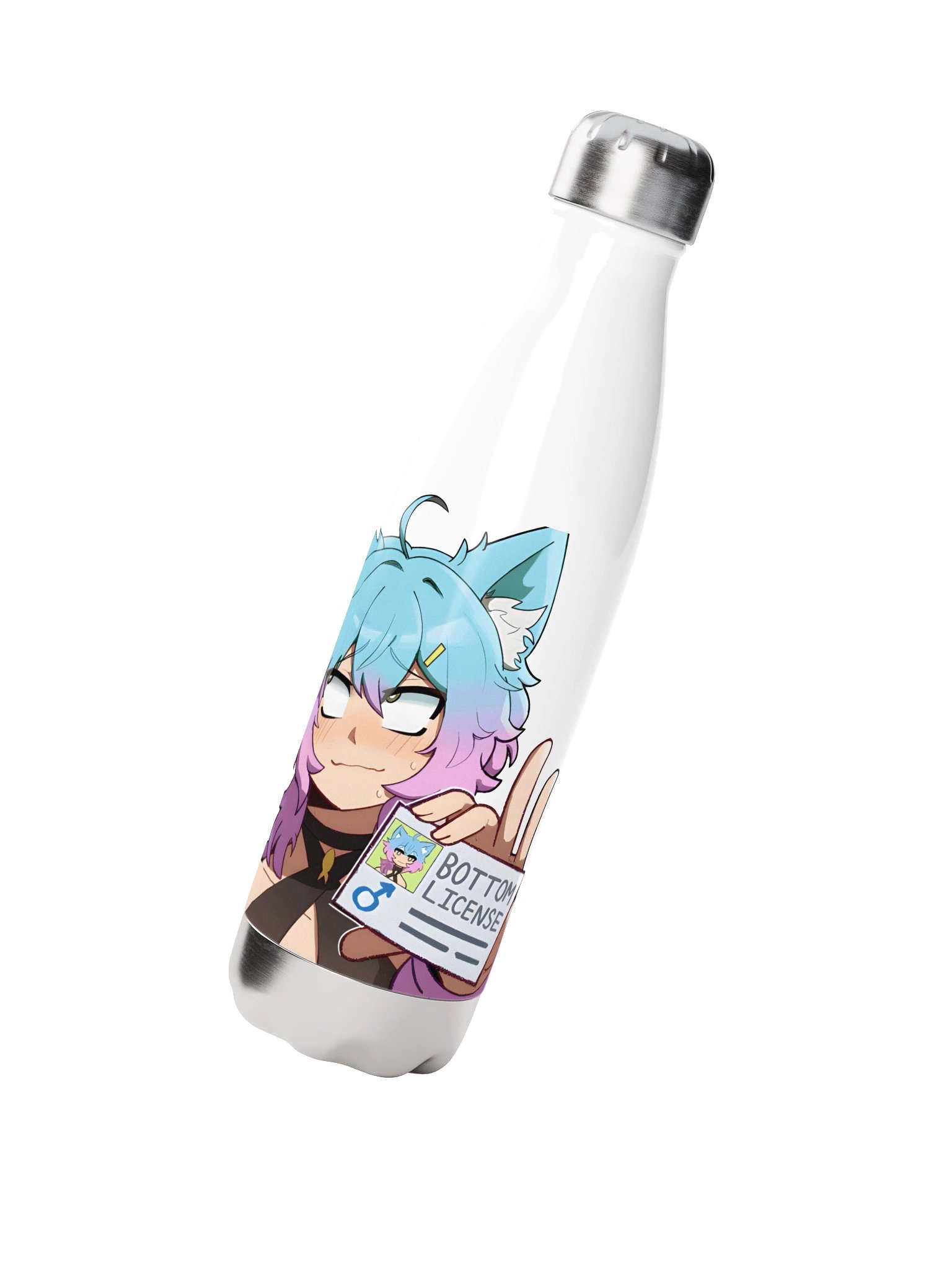 Bottom License Metal Water Bottle product image (2)