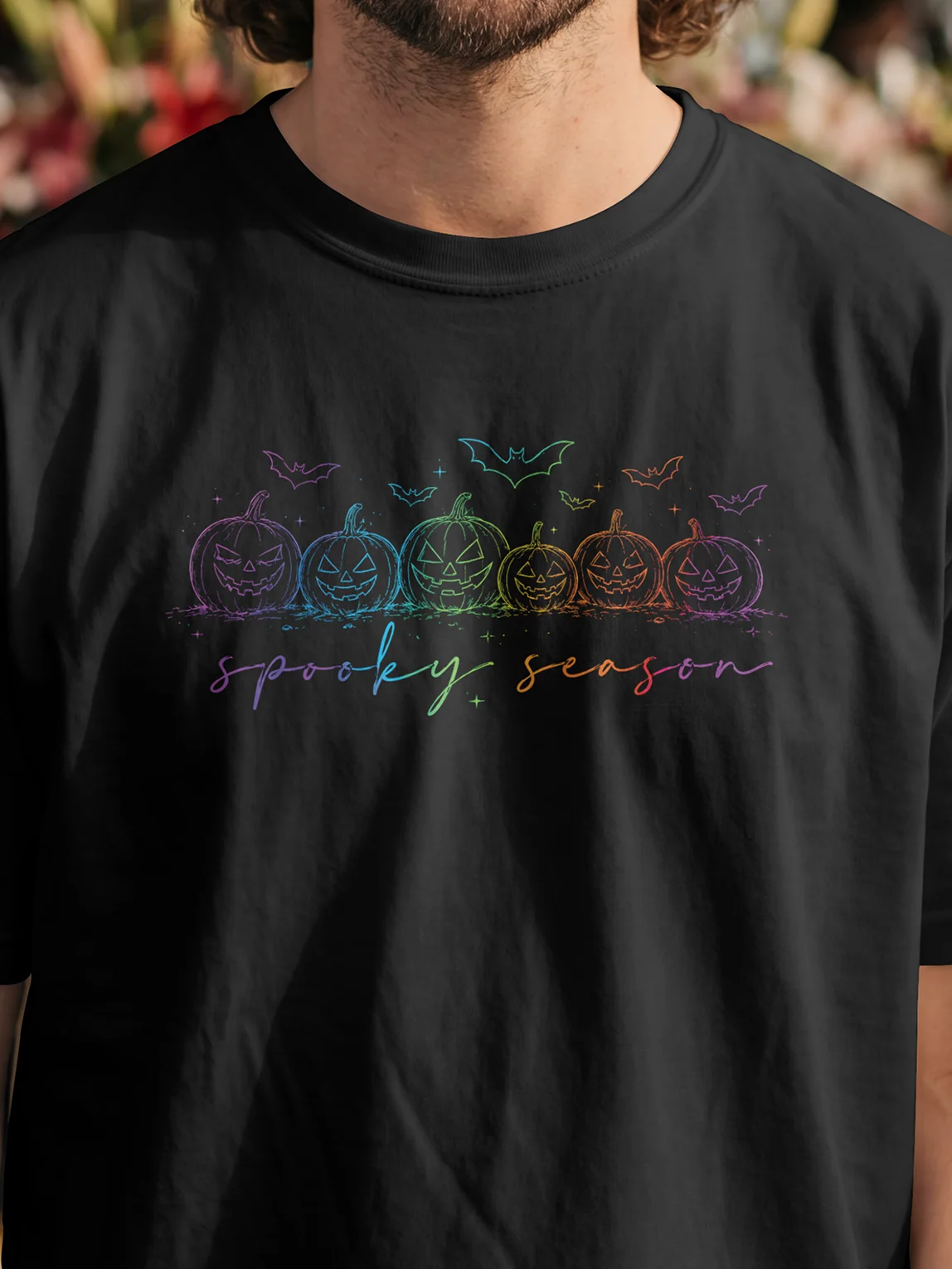 Spooky Season Pumpkins — The Spooky Side Tee product image (2)