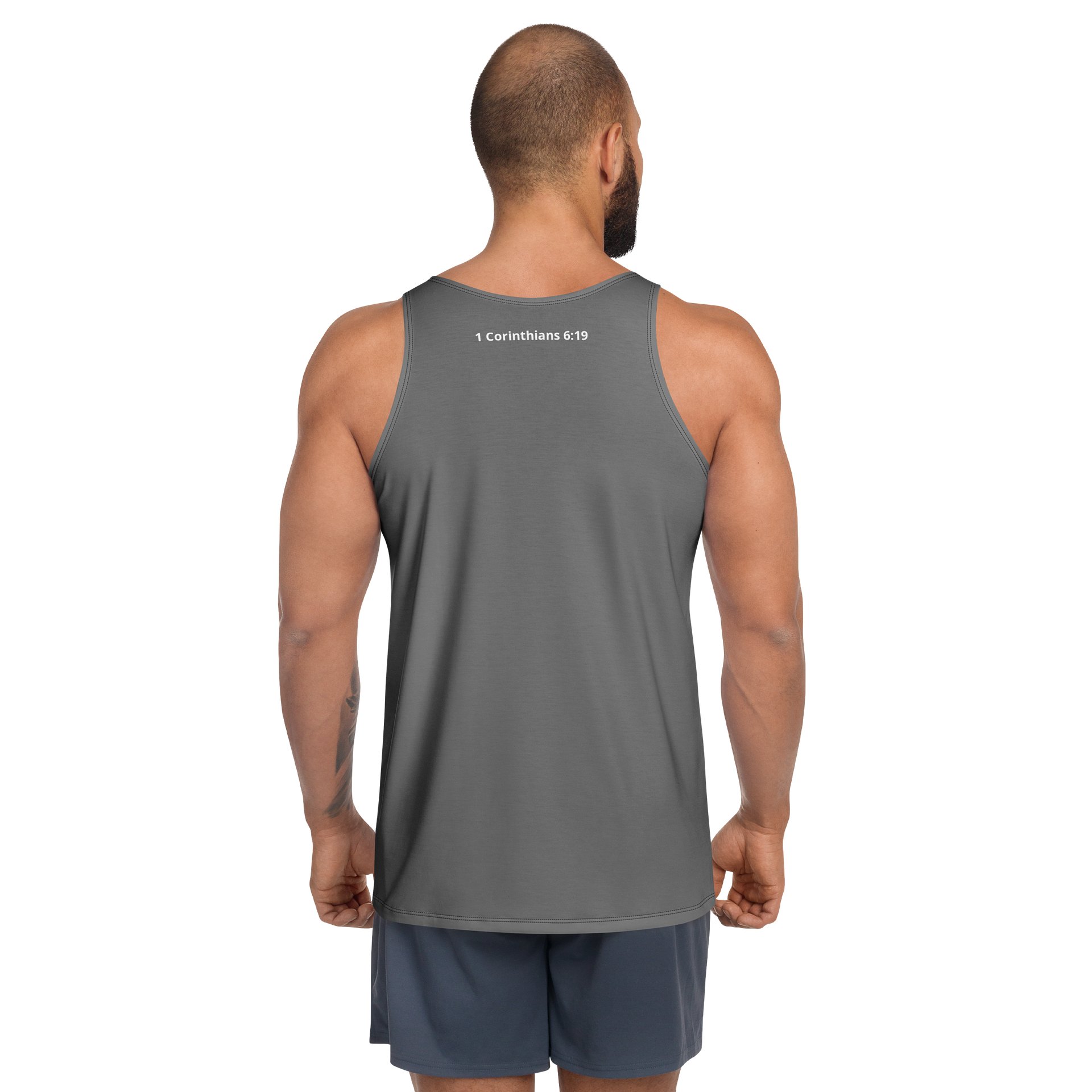 His House Unisex Performance Tank - Grey product image (4)